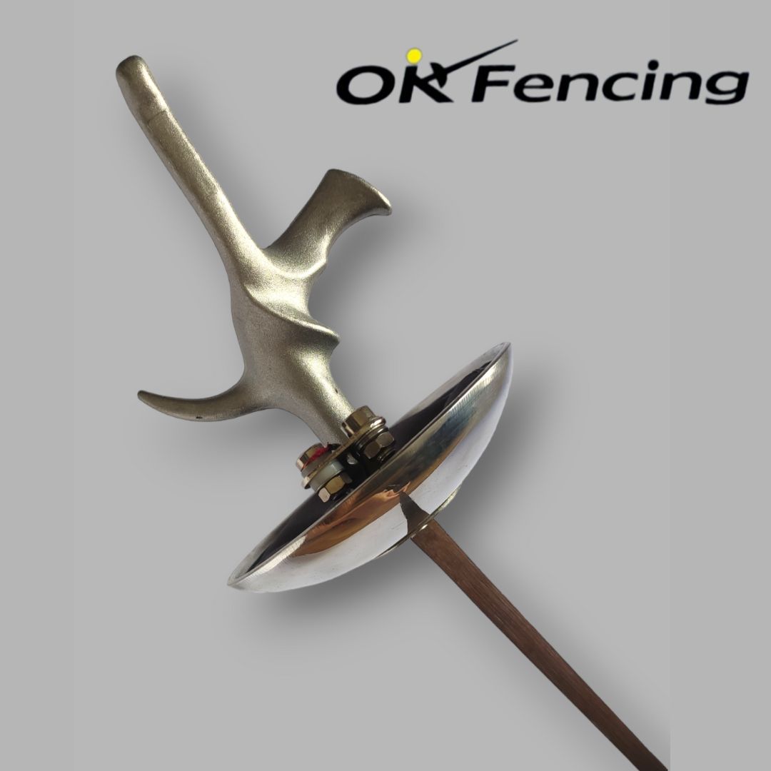 OFERECER Florete OK Fencing Branco Nro 2 - Com Ponta