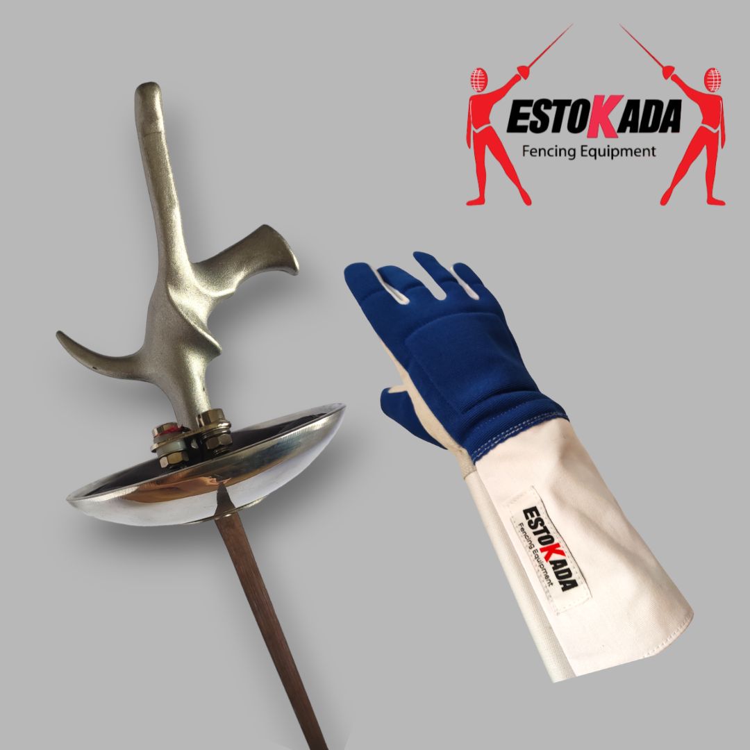Jogo 1 - Florete Ok Fencing e Luva 